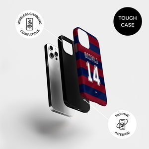Newcastle The Magpies 1995-96 Away Kit Phone Case | iPhone 14 Case | Samsung Galaxy Case | Google Pixel Case | Father's Day Gift imagen 8