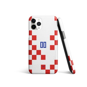 Croatia the Vatreni 2022 Football WC Home Kit Phone Case | iPhone 14 Case | Samsung Galaxy Case | Google Pixel Case | Father's Day Gift image 3