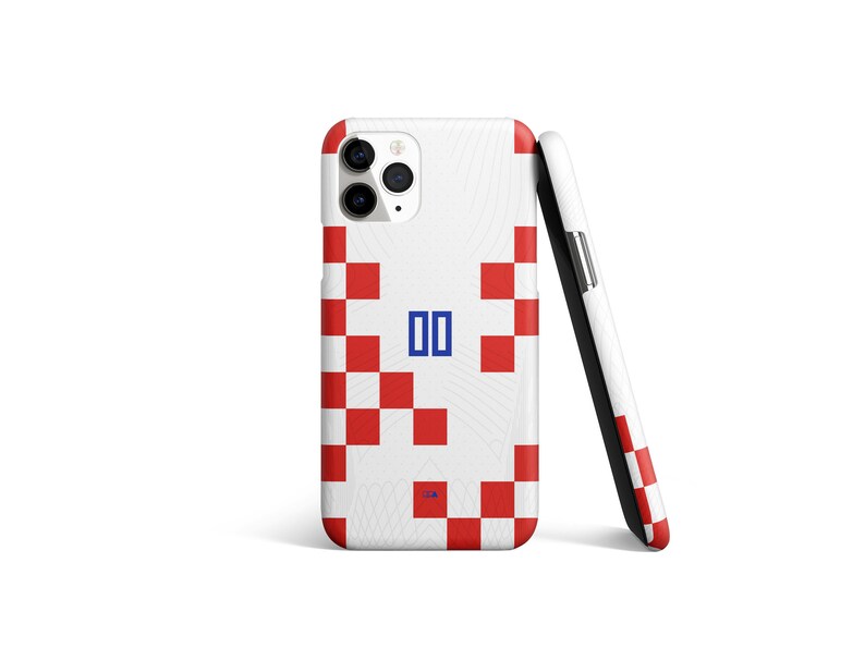 Croatia the Vatreni 2022 Football WC Home Kit Phone Case | iPhone 14 Case | Samsung Galaxy Case | Google Pixel Case | Father's Day Gift image 3