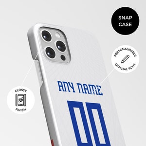 Croatia the Vatreni 2022 Football WC Home Kit Phone Case | iPhone 14 Case | Samsung Galaxy Case | Google Pixel Case | Father's Day Gift image 6