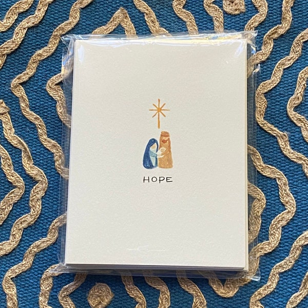 Holy Family Christmas card 7 pack