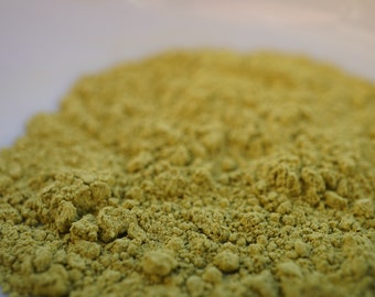 Pigmento seco amarillo limón: un pigmento de laca de soldadura: pigmento vegetal no tóxico