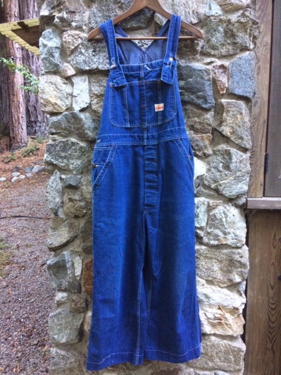 Farmer PAY DAY JC Penney Blue Denim Overalls