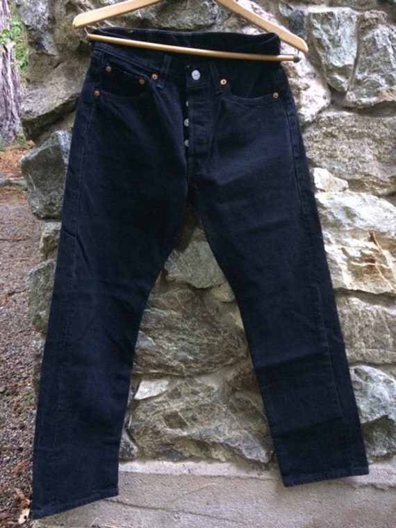 Vintage Black Levi's 501 28x28