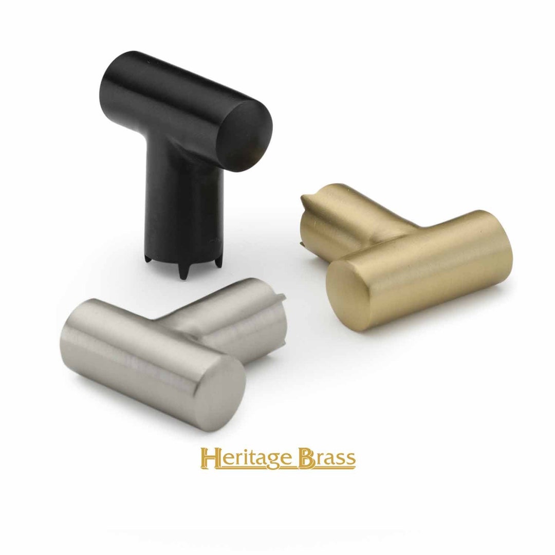 T Shaped Knob Solid Brass Knobs Kitchen Knob Heritage