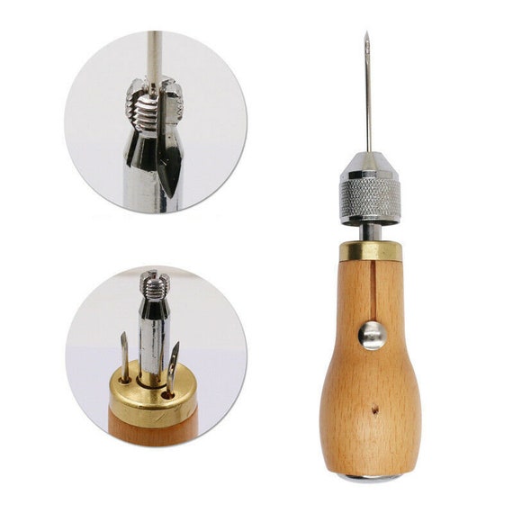 Leather Stitching Tool Hand Stitcher Sewing Awl Upholstery