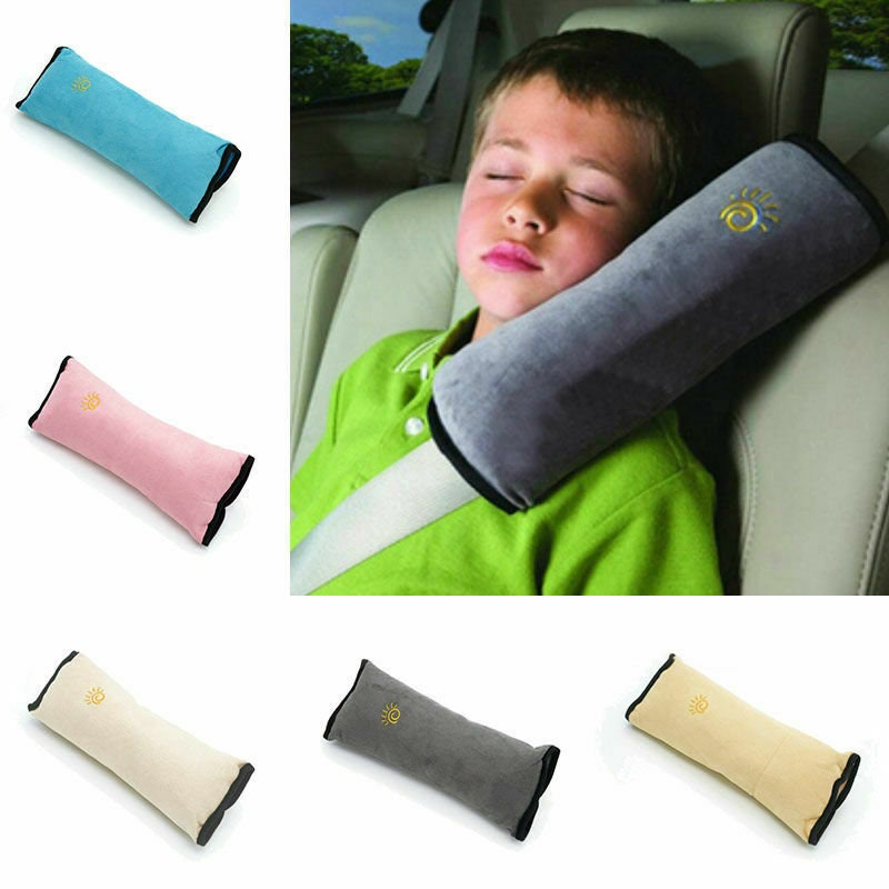 2Pcs Universal Children Car Safety Seat Belt Pillow Shoulder Strap Cover Pad Fad 