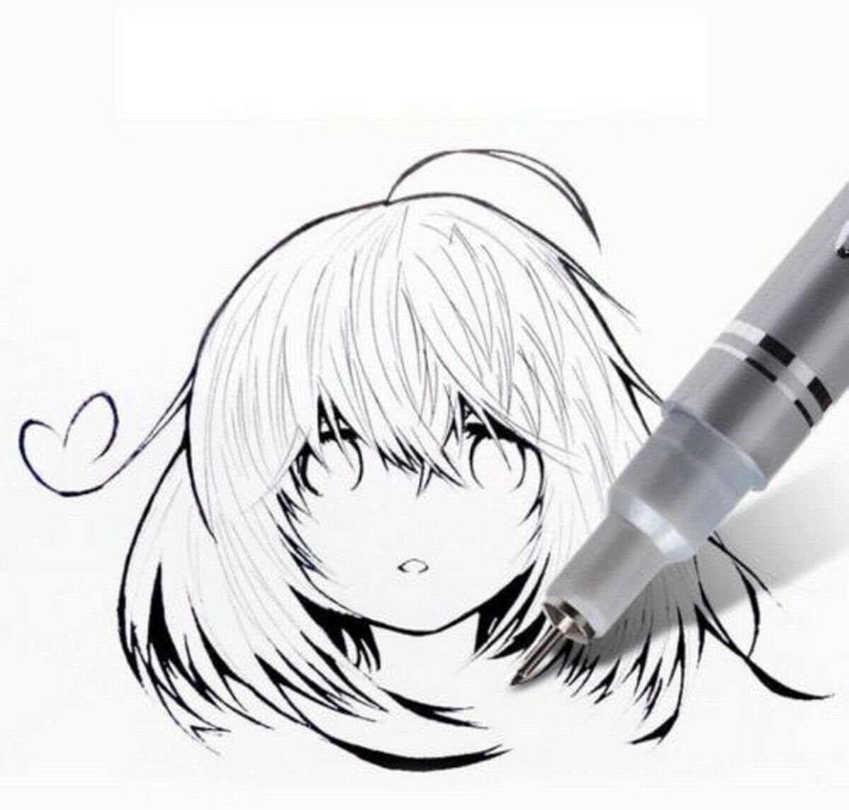 Needle Drawing Pen Art Drawing Fineliner Pens Brush Set Signature