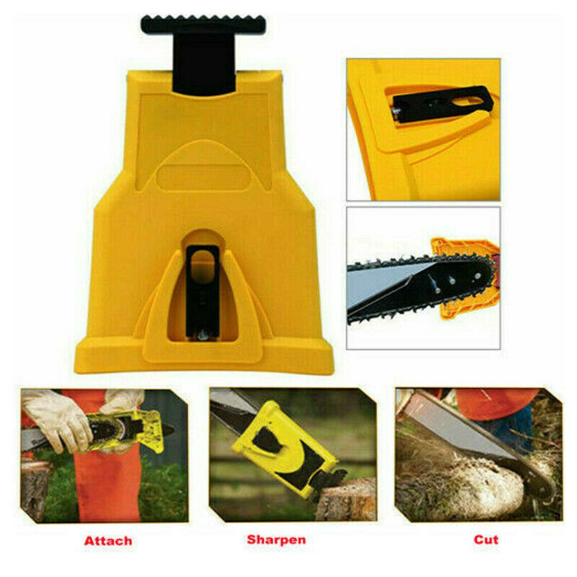 Chainsaw Teeth Sharpener Self Sharpening Etsy UK