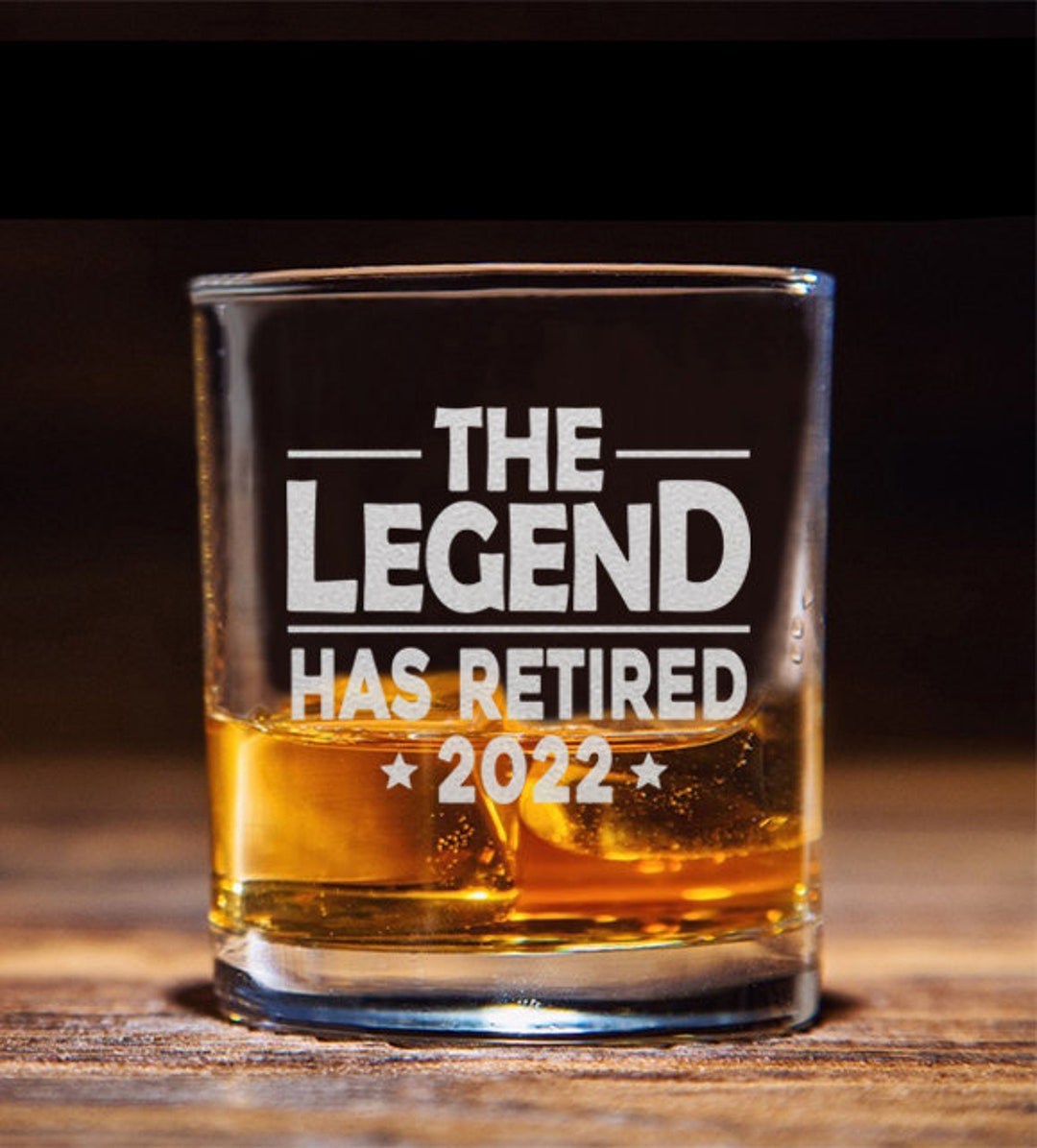 Farewell Gifts for Coworker Leaving Job Gift or Retirement Gift Used to Work  With Legends Whiskey Glass, Funny Retirement Gifts for Men 