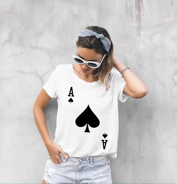 Ace Of Spades - Playing Card Halloween Costume T-Shirt Ace Of Spades - Playing Card Halloween Costume T-Shirt