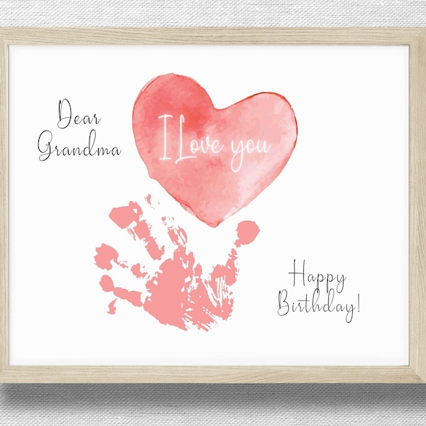Grandma Card Etsy