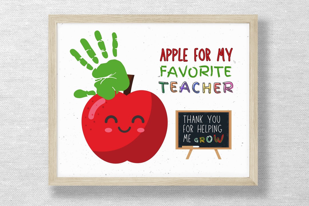 Lehrer Anerkennung Geschenk Apple für meinen Lehrer Etsy.de