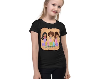 Little Mermaid Squad Girl's T-Shirt