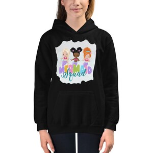 Little Mermaid Squad Kids Hoodie
