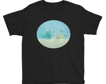 Octopus & Fish | Unisex | Youth T-Shirt