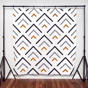 upwards. a modern quilt pattern by paigie puddles. moderate PDF quilt pattern, baby, throw, & double sizes