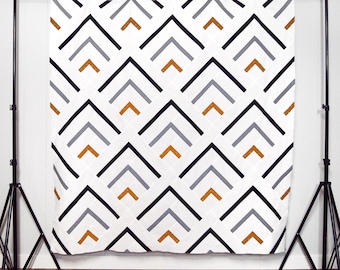 upwards. a modern quilt pattern by paigie puddles. moderate PDF quilt pattern, baby, throw, & double sizes