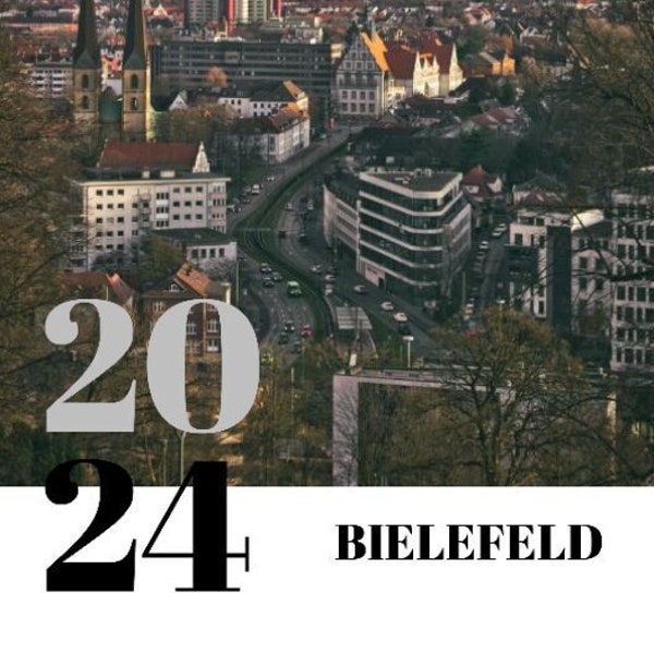 Bielefeld Kalender 2024 | Wandkalender - DIN A3 / DIN A4 - Ringbindung