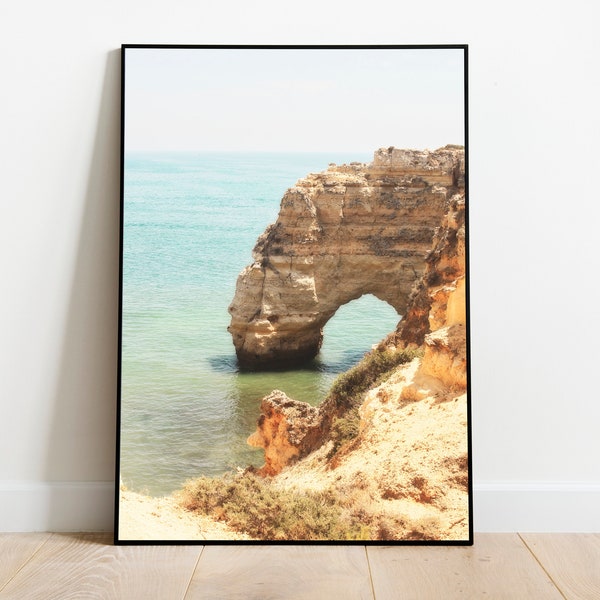 Tirage d’art - Côte de l’Algarve | Photographie | Impression d’art - comme affiche, toile, verre acrylique ou Aludibond - différentes tailles