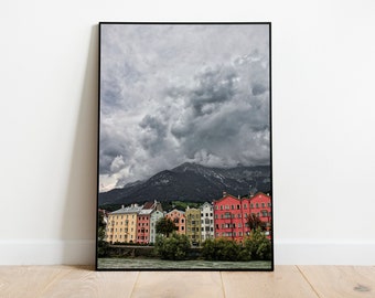 Tirage d’art - Innsbruck | Photographie | Impression d’art - comme affiche, toile, verre acrylique ou Aludibond - différentes tailles