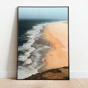 Art Print - Nazaré Beach | Photography | Fine Art Print - as poster, canvas, acrylic glass or Aludibond - different sizes