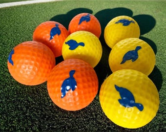 Replacement Foam Golf Balls – Sea Turtle ChipAway Practice Set, 8-Pack Chipping Game Balls