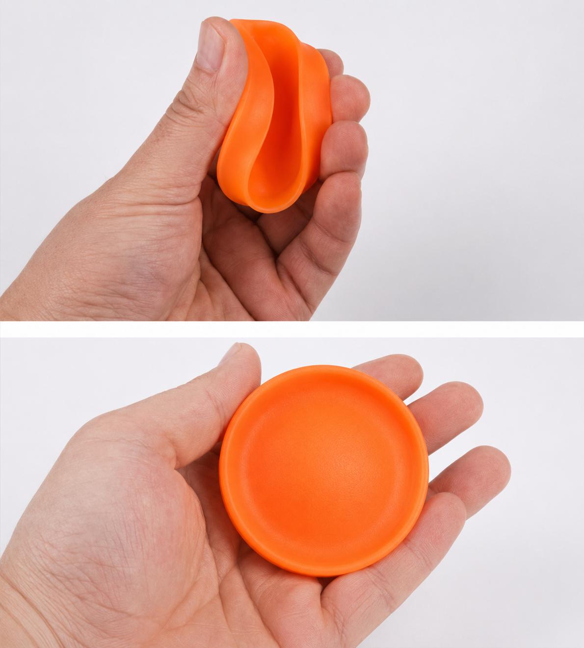 Zoom Mini Silicone Flying Disc – Pocket-sized Travel Catch Game