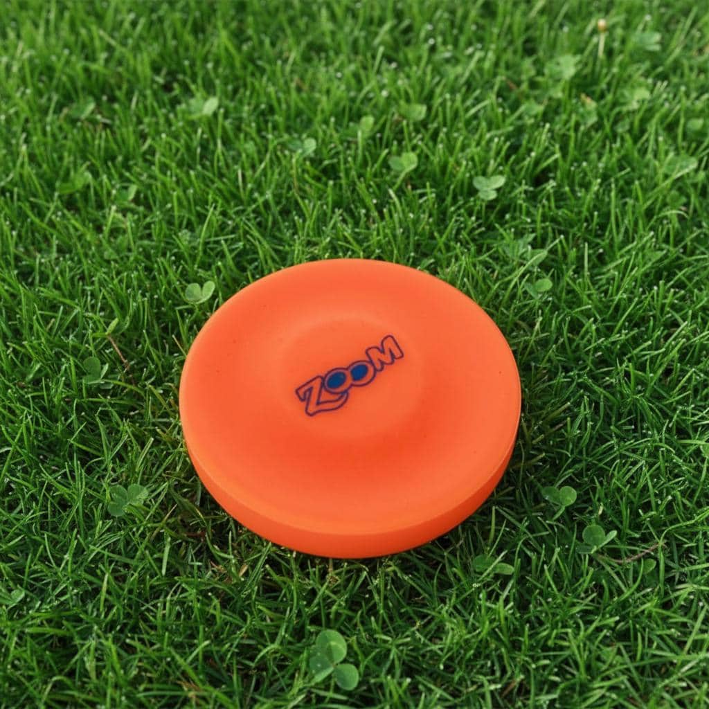 Zoom Mini Silicone Flying Disc – Pocket-sized Travel Catch Game