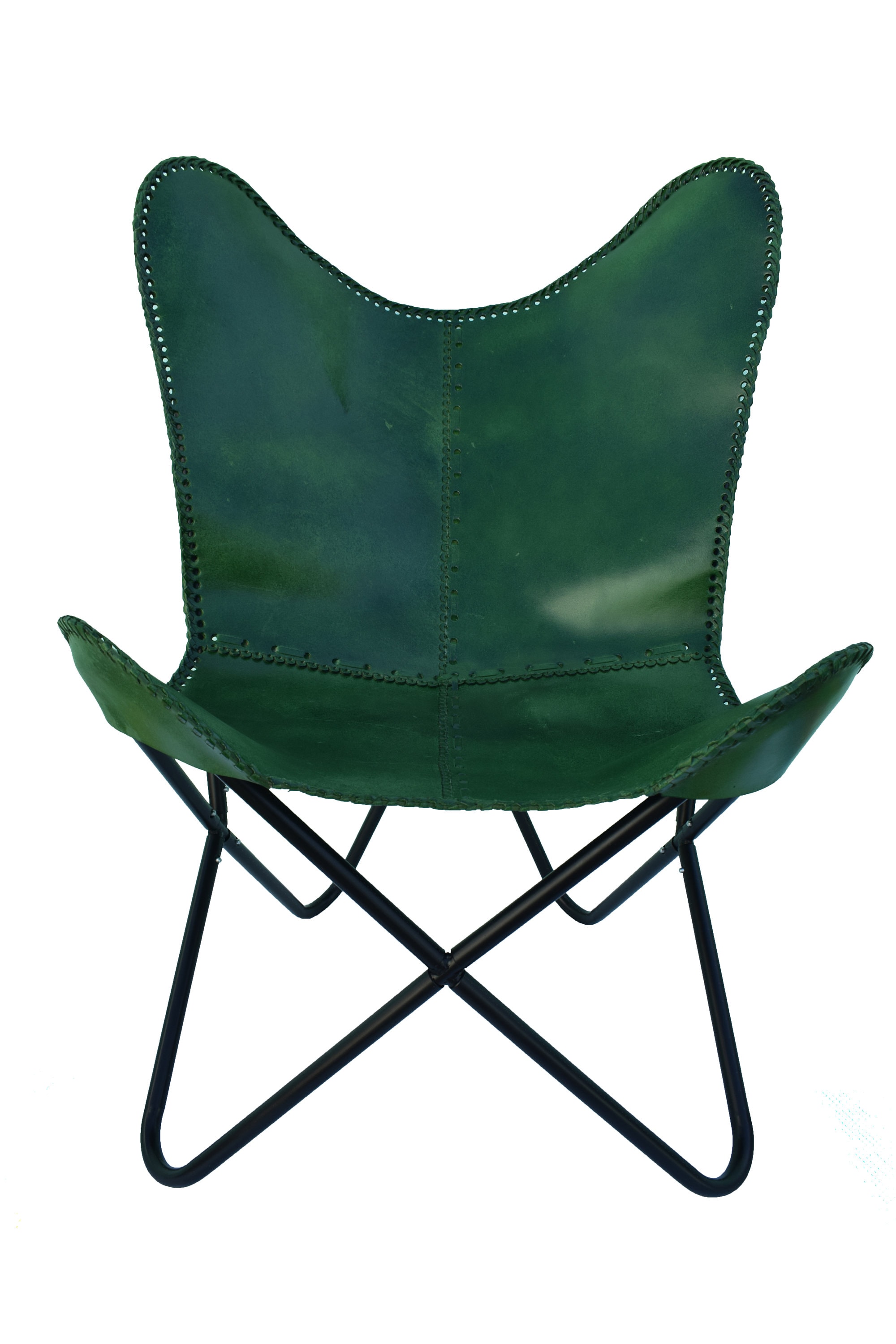 Maestro Hoe dan ook Sluit een verzekering af Buy Leather Butterfly Chair 100% Handmade Living Room Furniture Online in  India - Etsy