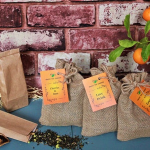 Black Loose Leaf Tea Gift Set Idea Premium Quality Gift Set Of 3 Favourite Blends