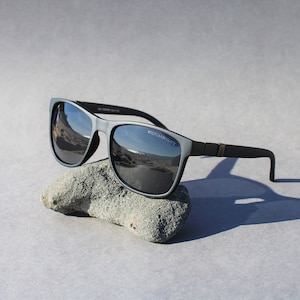 Classic BLACK Sunglasses BLACK Lens Mens Ladies Womens Retro Vintage 80s Fashion