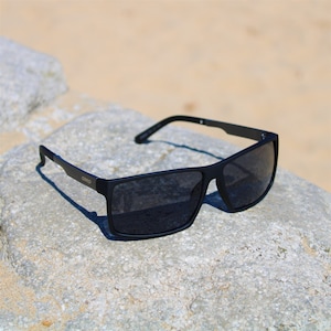 Sunglasses UV400 Men Woman Modern Outdoor Police Style Driving Cycling Polarised Black Lens Sport Sun glasses Eyewear