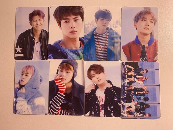 Bts You Never Walk Alone Photocards Group 2 Etsy