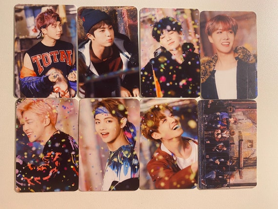 Bts You Never Walk Alone Photocards Group 1 Etsy