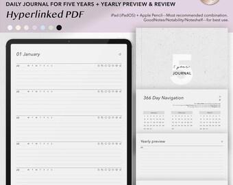 Diario digitale di 5 anni / Custode dei ricordi quotidiani (Download in PDF)