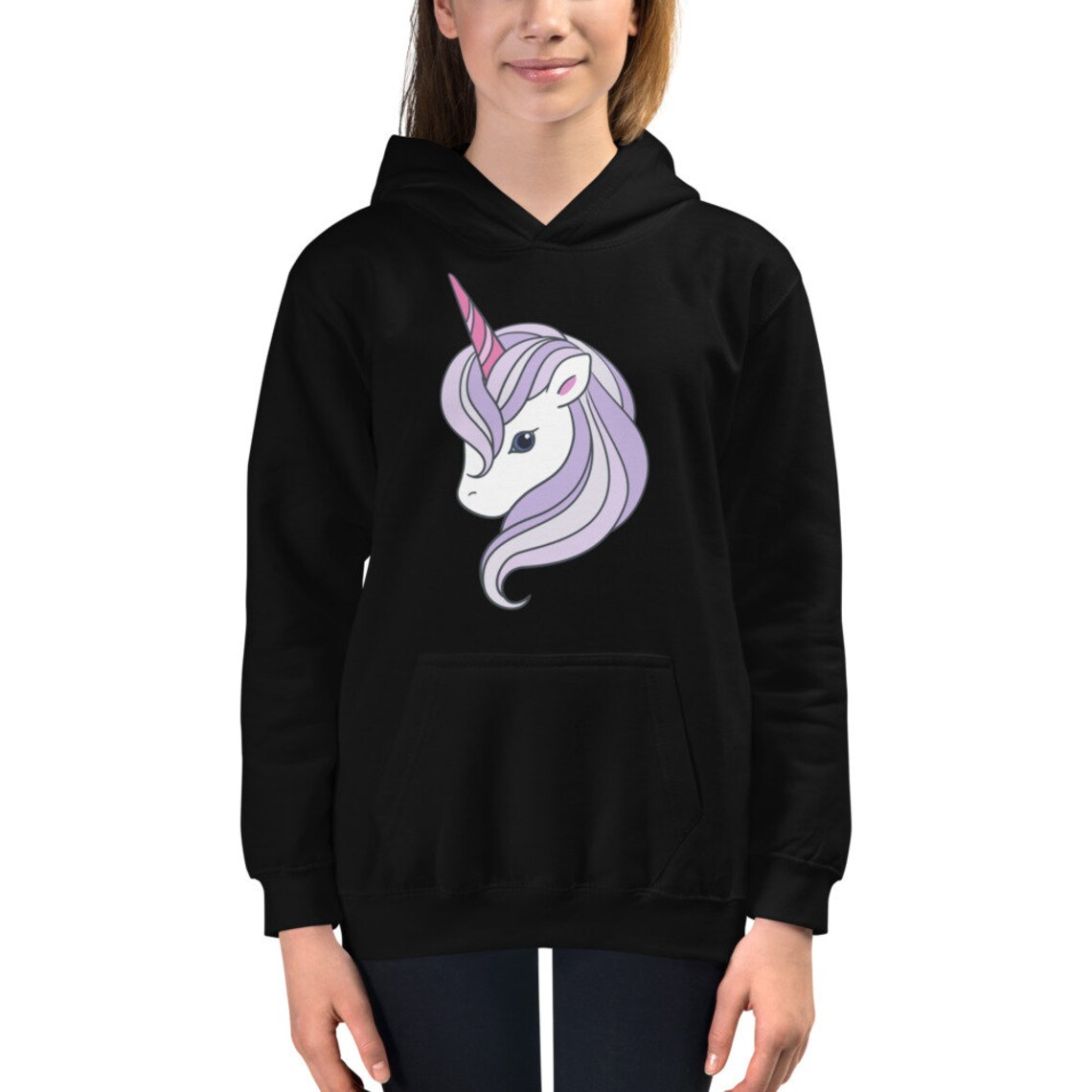 UNICORN Kids Hoodie Etsy