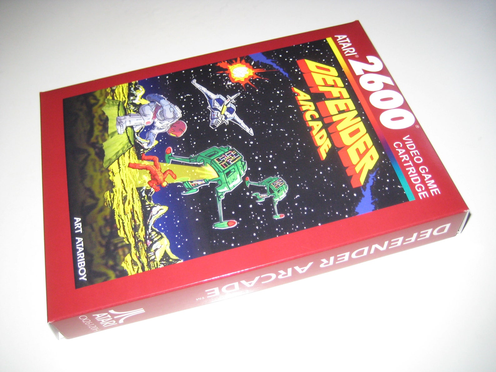 Defender Arcade (box for the Atari 2600 Game) - Etsy
