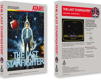 The Last Starfighter (Box for the Atari 2600 Game)