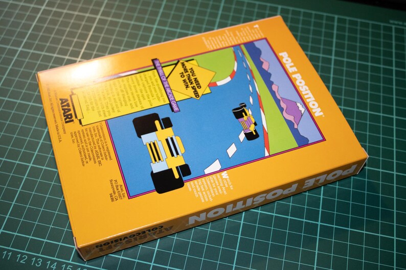 Pole Position Box for the ColecoVision Game image 3