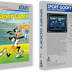 Sport Goofy Box for the Atari 5200 Game image 1