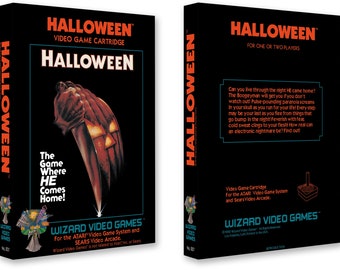 Halloween Black Box (Box for the Atari 2600 Game)