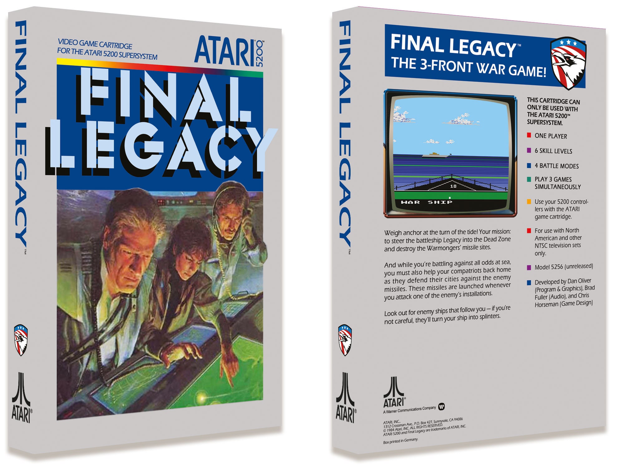 Final Legacy (box for the Atari 5200 Game) - Etsy