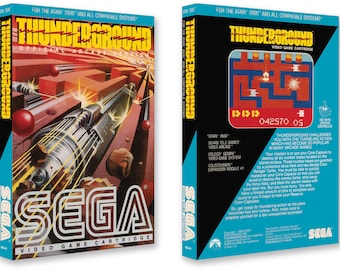 Thunderground (Box for the Atari 2600 Game)