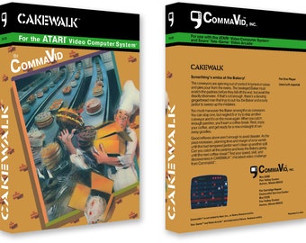 Cakewalk (Box for the Atari 2600 Game)