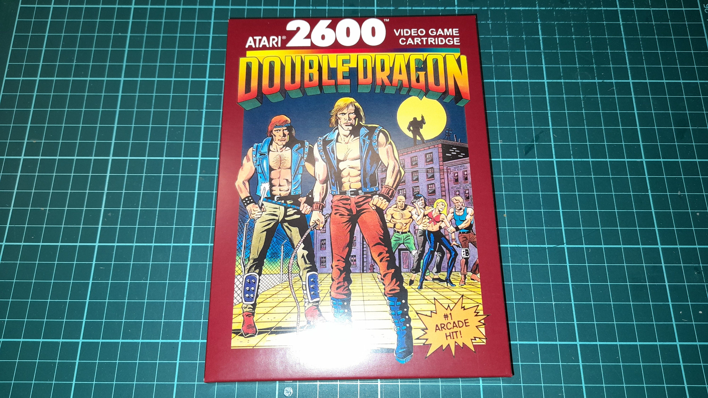 Double Dragon AR (box for the Atari 2600 Game) - Etsy