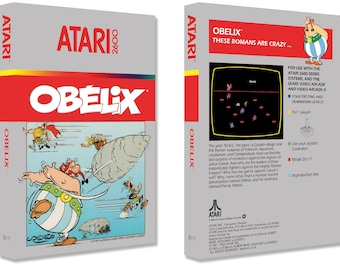 Obelix (Box for the Atari 2600 Game)