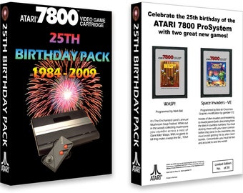 25th Birthday Pack 1984 - 2009 (Box for the Atari 7800 Game)