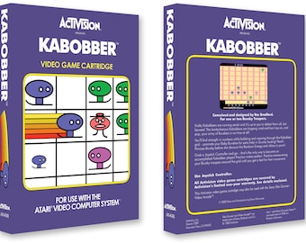 Kabobber (Box for the Atari 2600 Game)