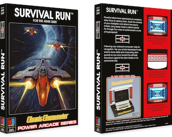 Survival Run (Box for the Atari 2600 Game)
